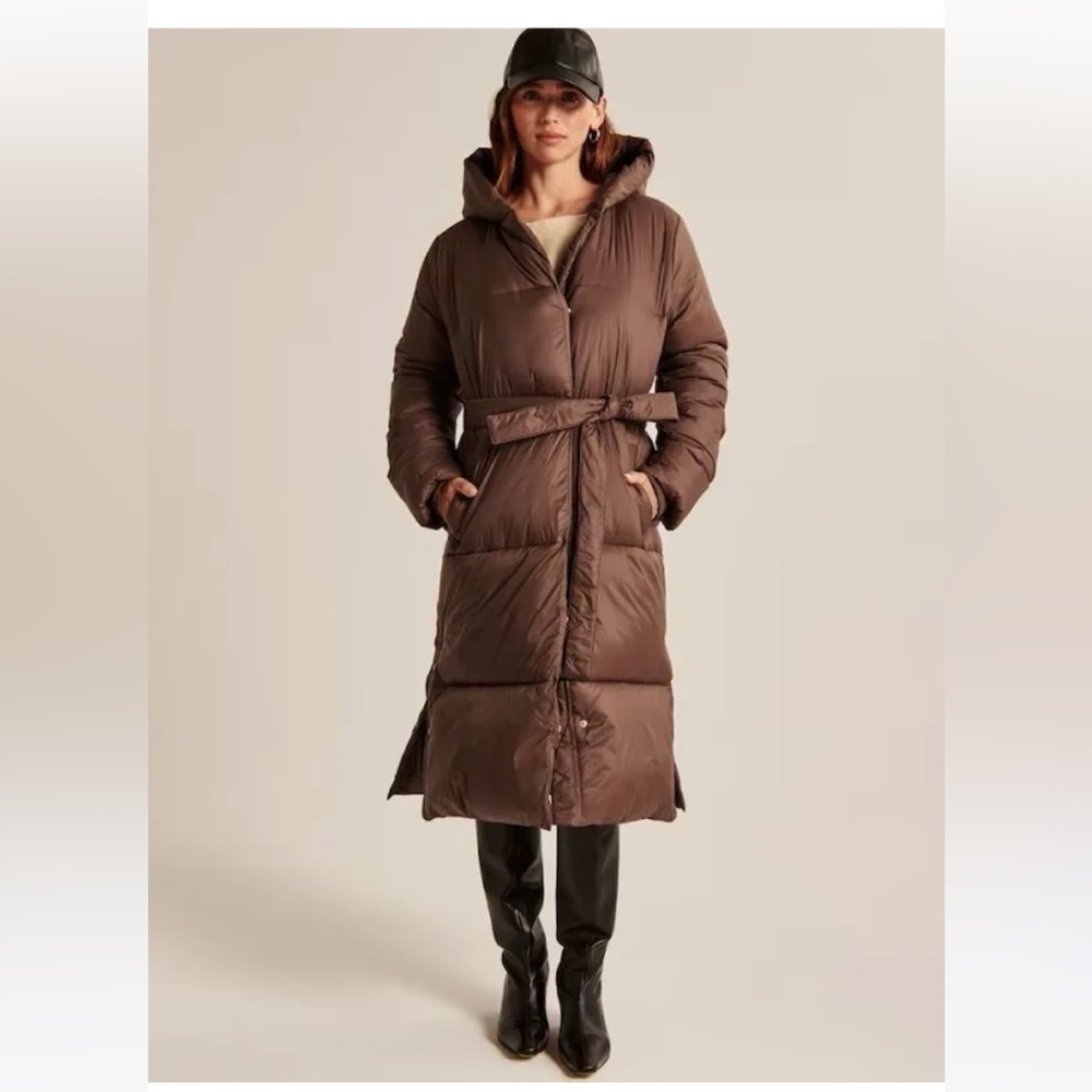 Abercrombie & Fitch Air Cloud Long Puffer